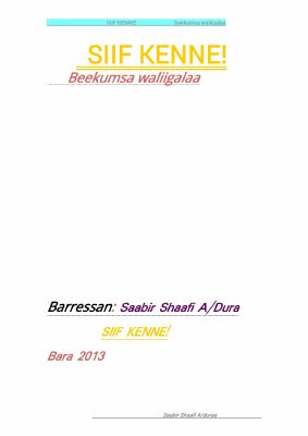 siif kenne! Saabir Shaafi.pdf